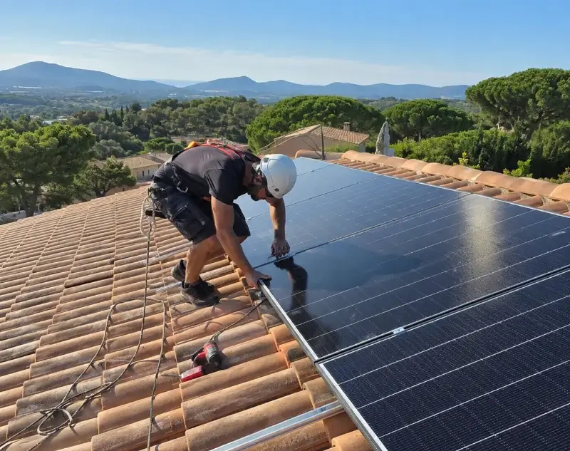 Installateur panneaux solaires Mondragon — pose photovoltaïque sur toiture