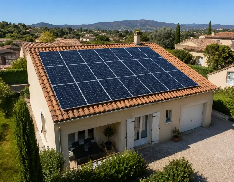 Prime à l'autoconsommation panneaux solaires Mondragon — aide financière de l'État